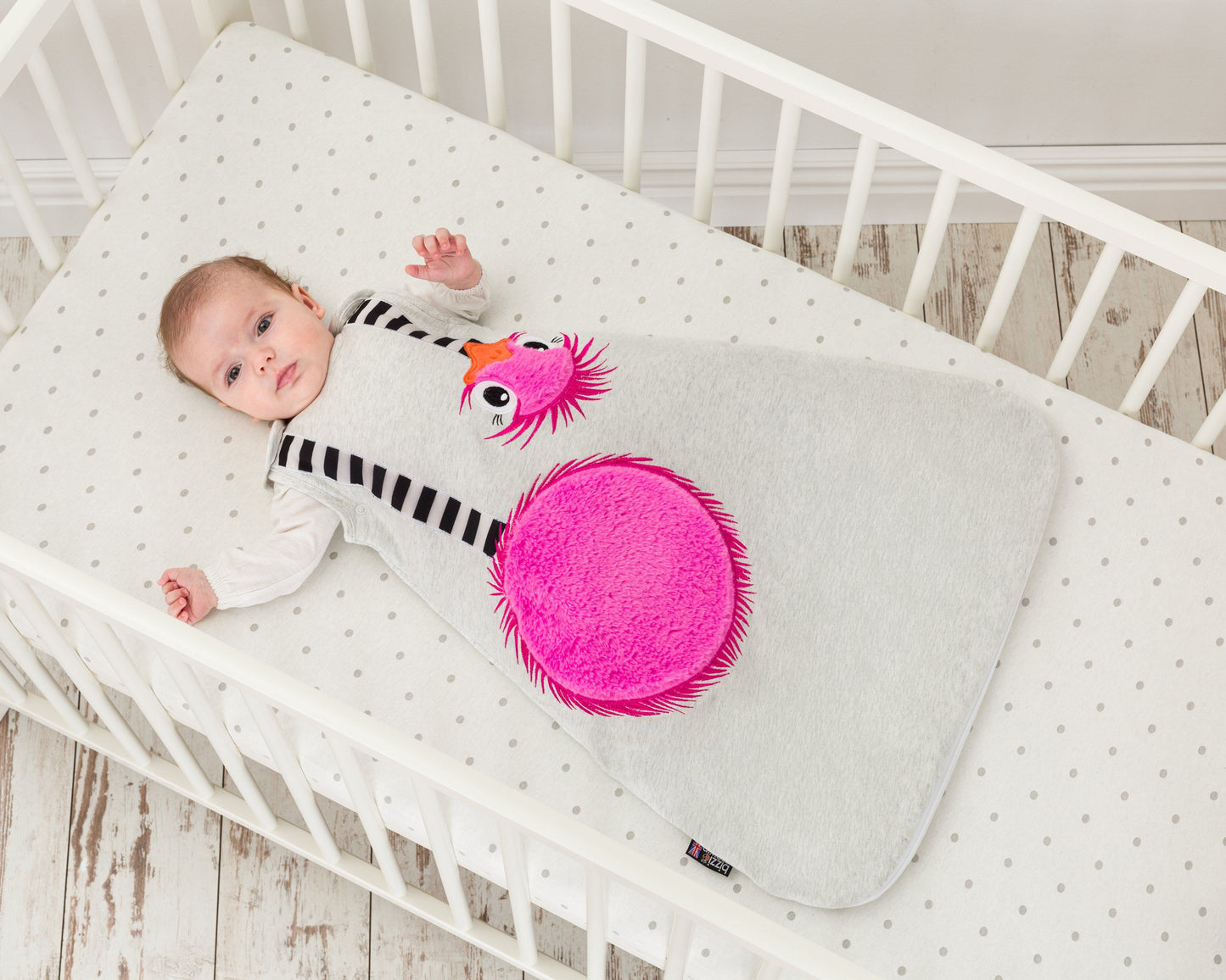 Baby Sleeping Bag 0-6 Months 2.5 Tog - Octavia Ostrich